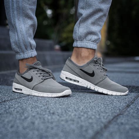 nike stefan janoski max herren grau|nike janoski max men's.